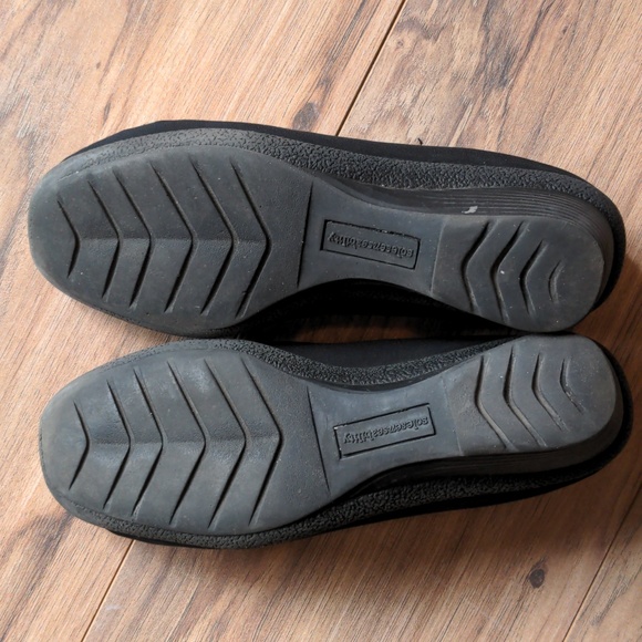 Some sensibility black slip on wedge shoes - Picture 5 of 8